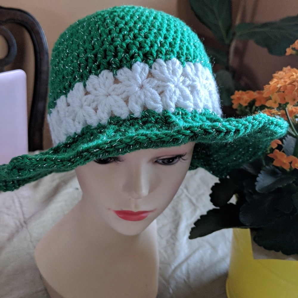 Crochet summer hat